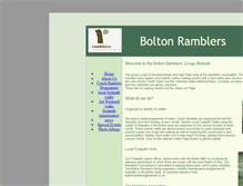 Tablet Screenshot of boltonramblers.org.uk